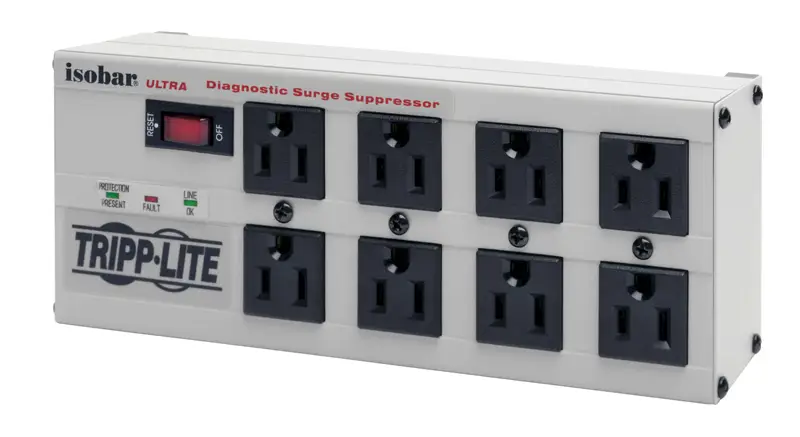 Isobar Surge Suppressor to Protect to Protect Expensive Computers and Home Electronics